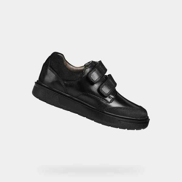Geox Respira Black Kids Uniform Shoes SS20.1FY357